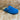 Plakton Damskie skórzane muły Gibraltar - szafirowy błękit