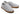 TOMS Womens Ezra Quilted Slippers - Raindrop Grey