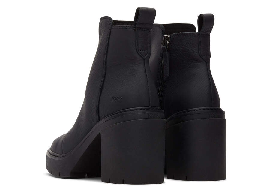 TOMS Womens Rya Ankle Boot - Black