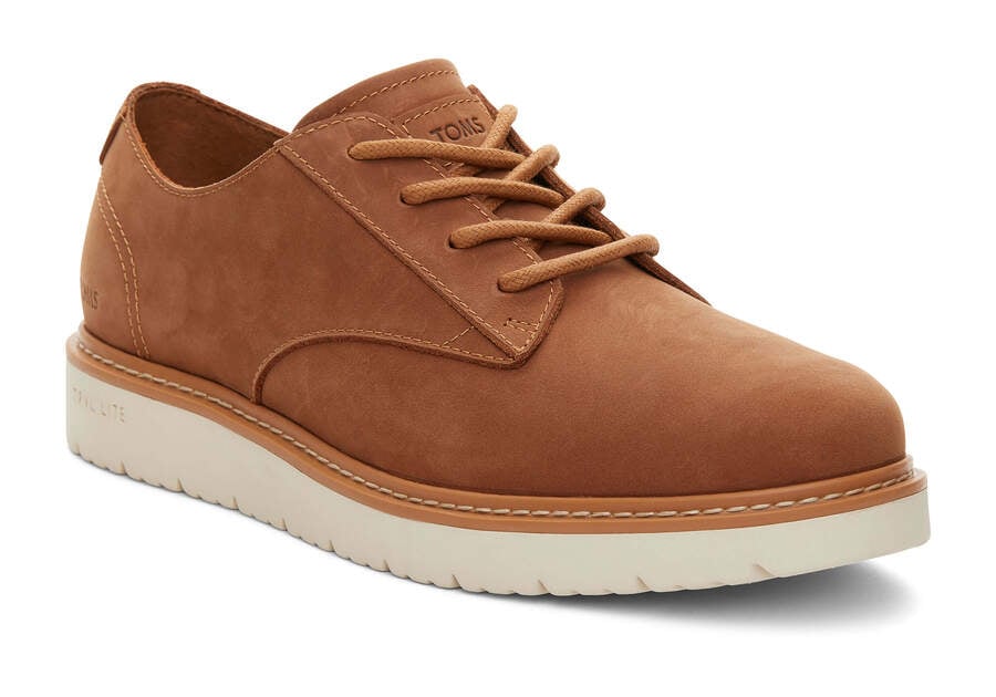 TOMS Mens Navi TRVL Lite Leather Dress Shoe