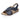 Rieker Womens Fashion Sandal - Blue