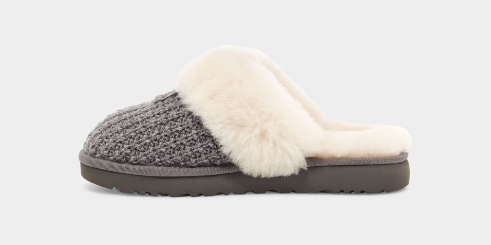 UGG Womens Cozy Slippers - Charcoal