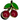 Crocs Jibbitz Elevated Cherries Charm