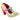 Irregular Choice Womens G to the T High Heel - Pink