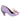 Irregular Choice Womens Madam Mariposa High Heel - Lavender