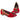 Irregular Choice Womens Hello Holly Flats - Red