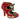 Irregular Choice Womens Holly Jolly High Heel - Red