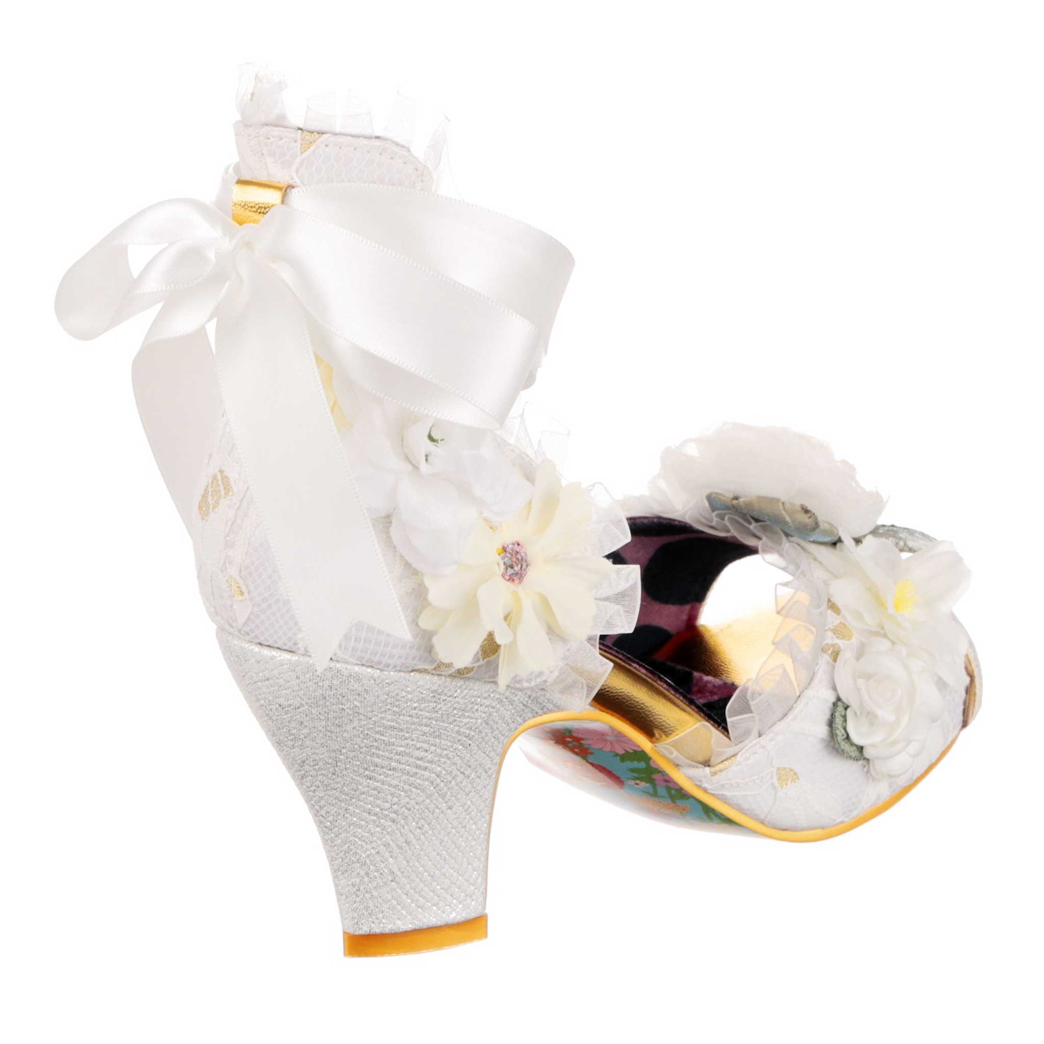 Irregular Choice Womens By Any Other Name Sandal - Off White