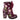 Irregular Choice Womens Vibrant Violets High Heel - Red
