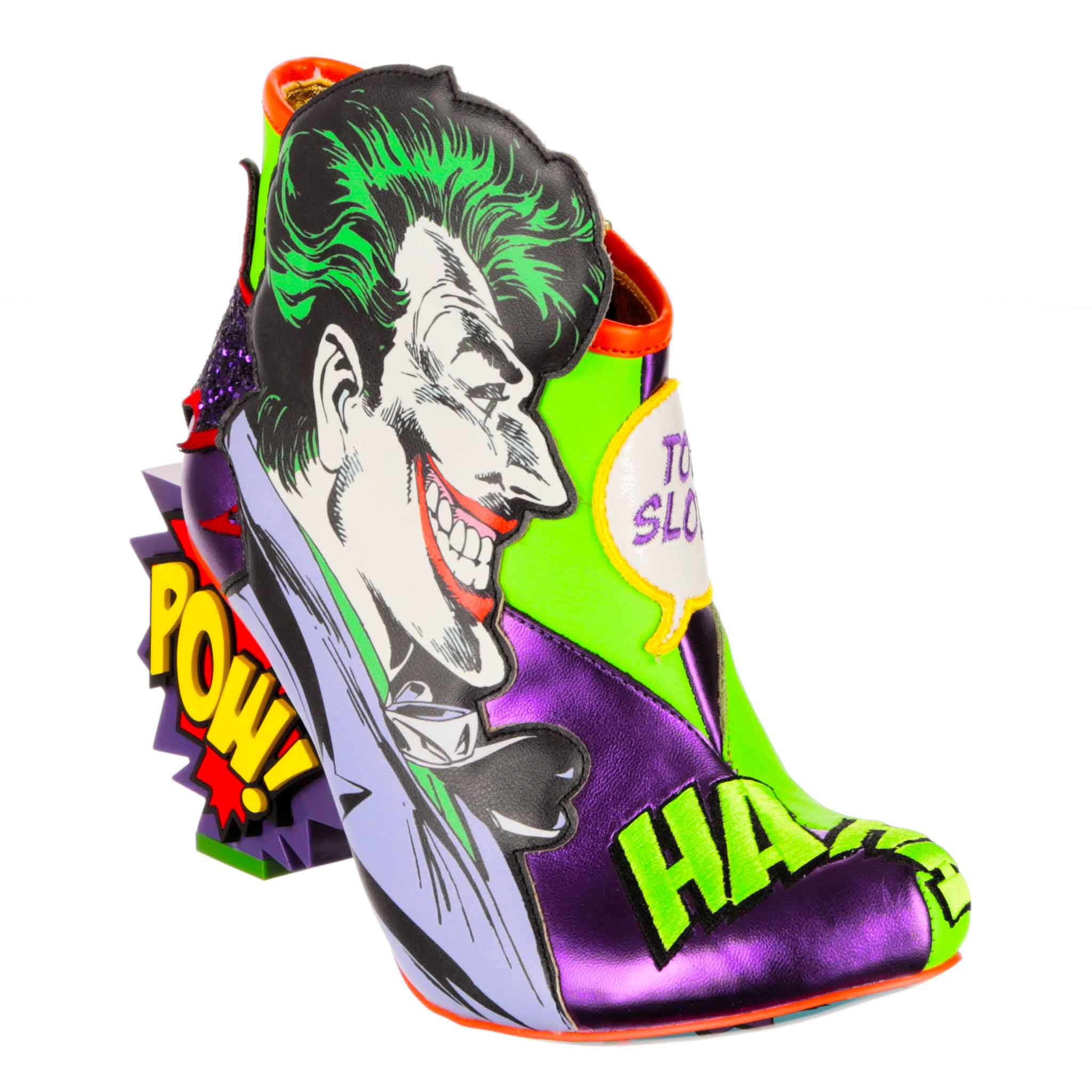 Irregular Choice Womens Justice League Deadly Duo Ankle Boots