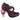 Irregular Choice Obľúbená dámska príchuť vysoký podpätok - tmavo fialová