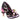 Irregular Choice Womens Cherry Cheer High Heel - Black