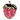 Crocs Jibbitz Elevated Strawberry Charm