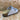 Plakton Moteriški Malagos vidutinio dydžio odiniai sandalai – perlas