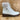 Remonte Womens Lambswool Lined Leather Ankle Boot - White