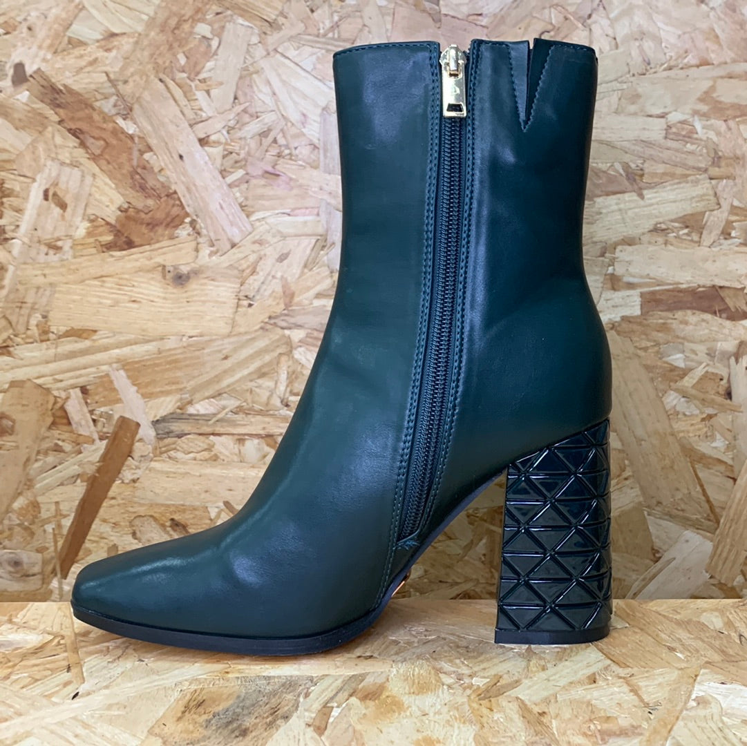 Una Healy Womens Temporary Home Ankle Boot - Green