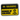 Crocs Jibbitz Monsters Inc Warning Sign Charm