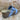 Plakton Damen-Sandale „Alicante Hi“ aus Leder – Bleir