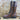 Remonte Ženski usnjeni škorenj s podlogo iz ovčje volne - rjav