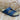 Plakton Heren Malaga Apure lederen sandaal - marineblauw