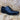 Teds Sapato escolar infantil Bristol de couro liso - preto