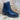 Remonte महिला चेल्सी ब्लॉक हील लेदर एंकल बूट - काला