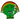 Crocs Jibbitz Hemp Leaf Rainbow Charm