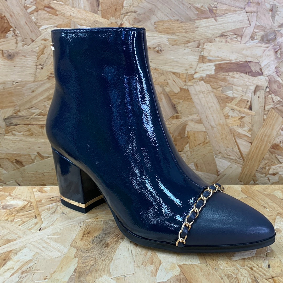 Kate Appleby Arboath Blue Patent Ankle Boot