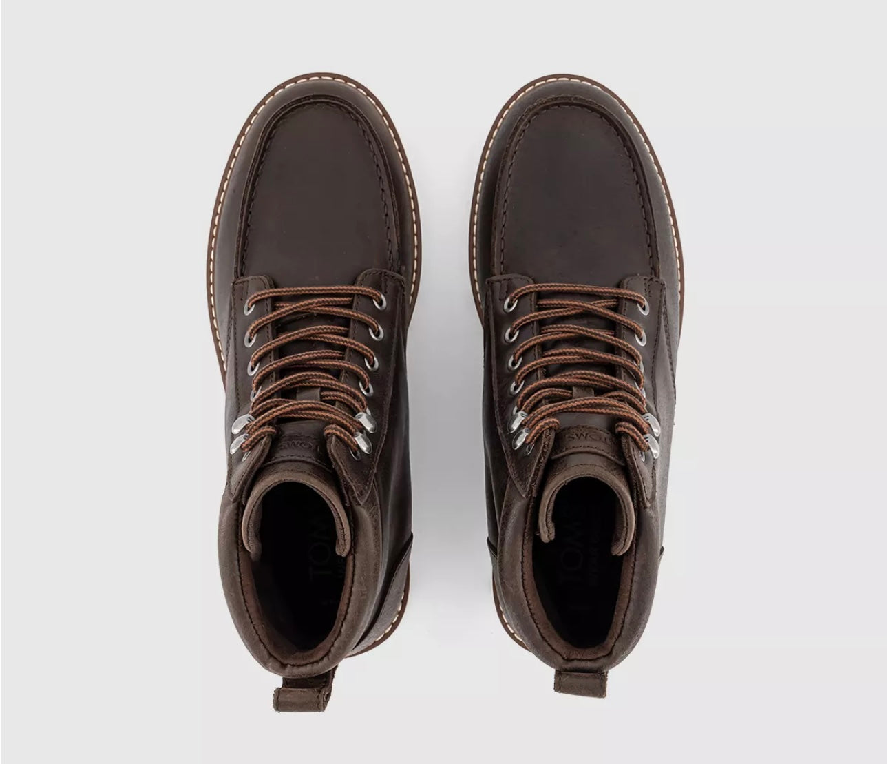 TOMS Mens Palomar Leather Boot - Tan