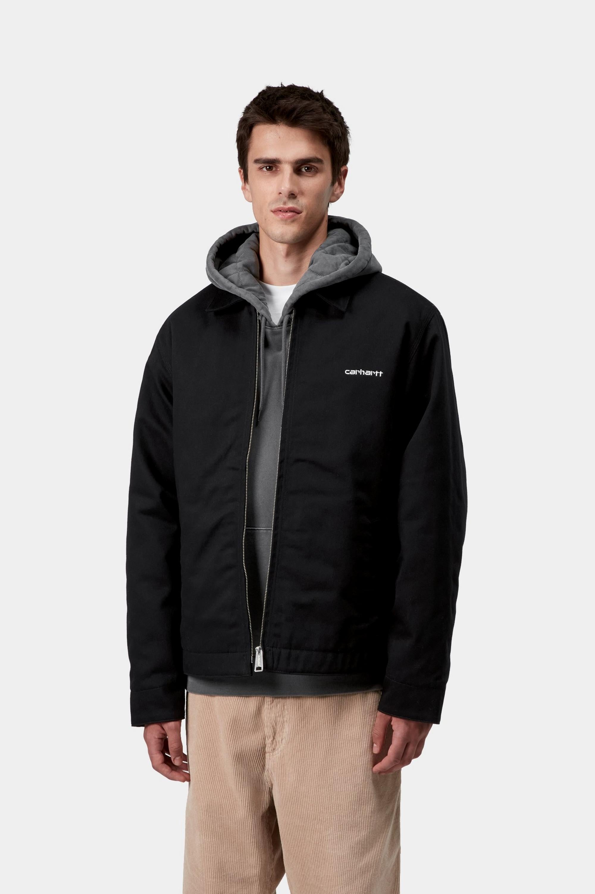 Carhartt WIP Module Script Jacket | Black & White | Twill