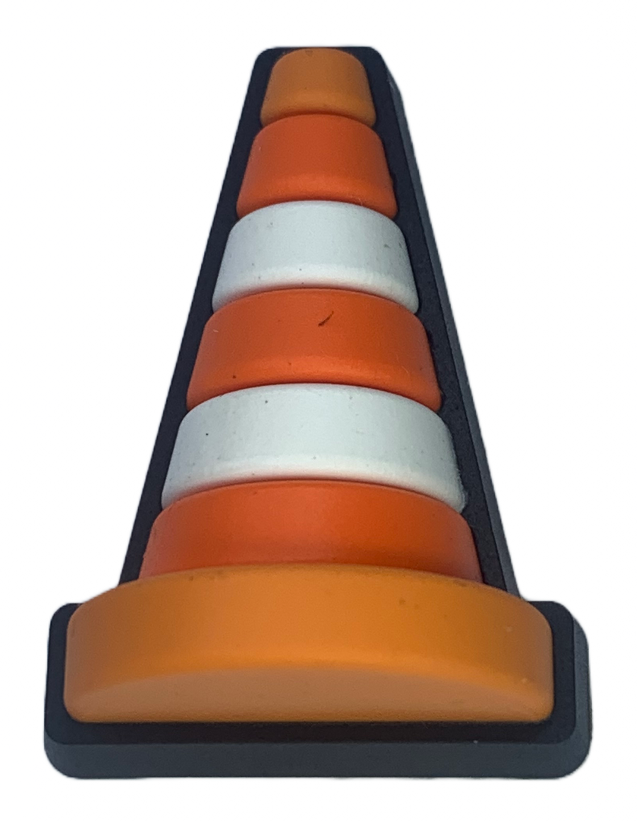 Crocs Jibbitz Traffic Cone Charm The Foot Factory