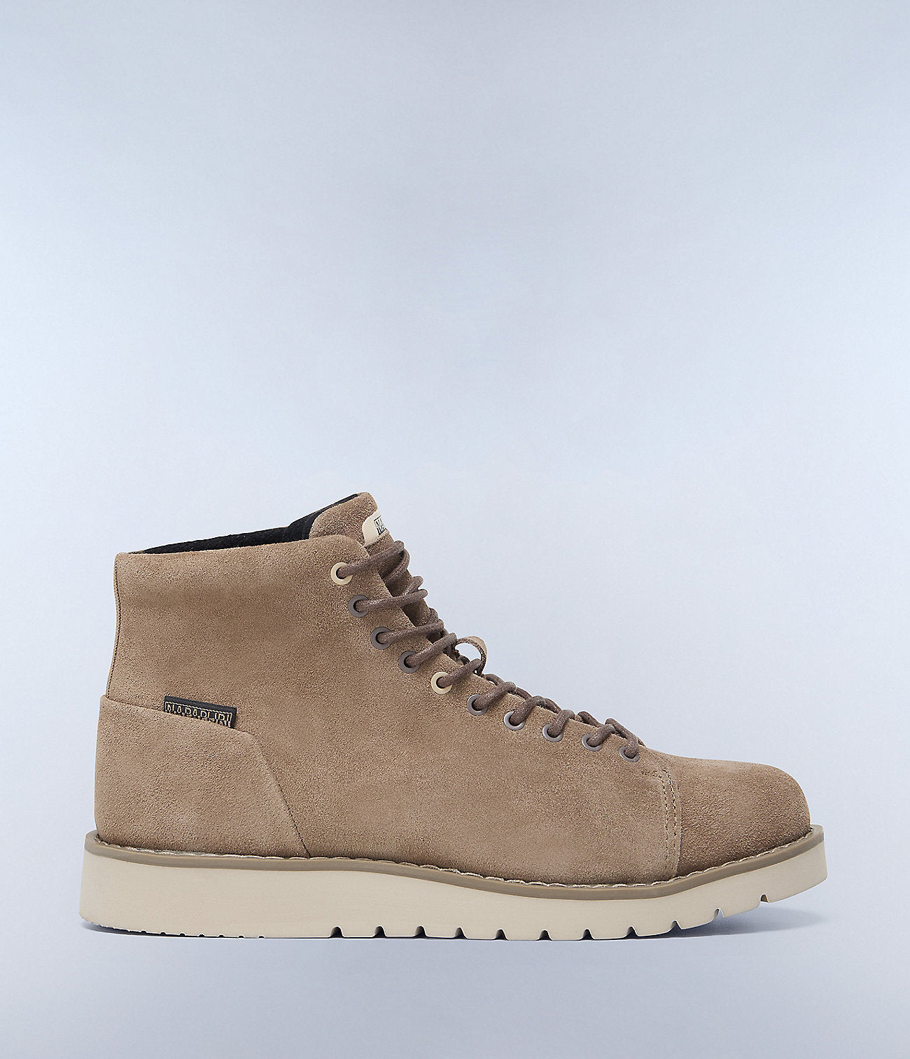 Napapijri Conifer String Suede Boots | Raindrum Brown