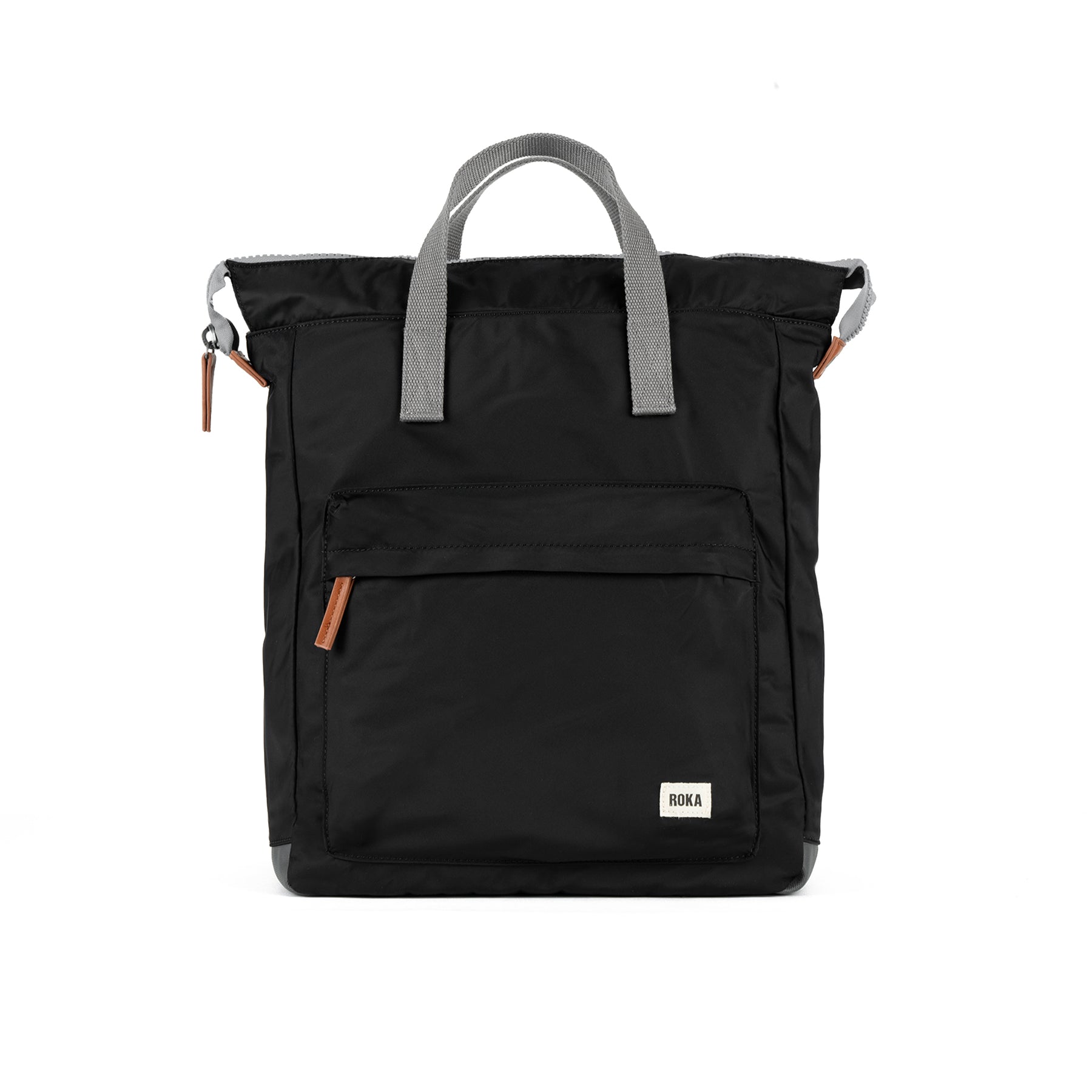 ROKA Bantry B Black Large Recycled Nylon Bag - OS