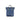 ROKA Bantry B Burnt Blue Small Recycled Canvas Bag - OS