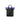 ROKA حقيبة Creative Waste Bantry B سوداء / أرجوانية صغيرة من النايلون المعاد تدويره