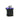 ROKA Kreatywna torba na odpady Bantry B, czarna/prosta fioletowa, mała nylonowa torba z recyklingu