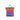 ROKA Creative Waste Bantry B Imperial Purple/Rooibos Small Recycled Canvas Bag - OS