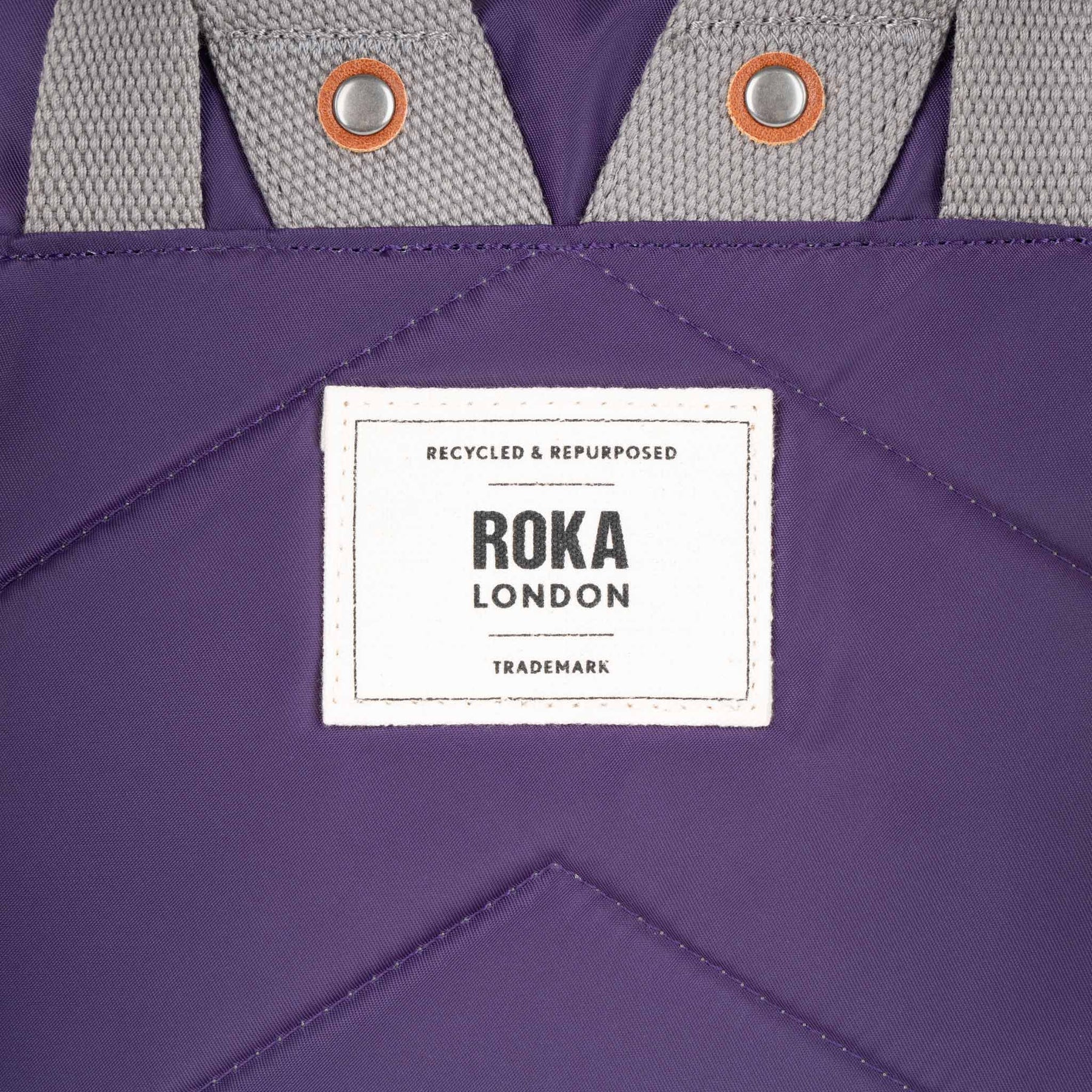 ROKA Canfield B Majestic Purple Small Recycled Nylon Bag