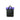 ROKA Creative Waste Canfield B Black / Simple Purple Small Recycled Nylon Bag