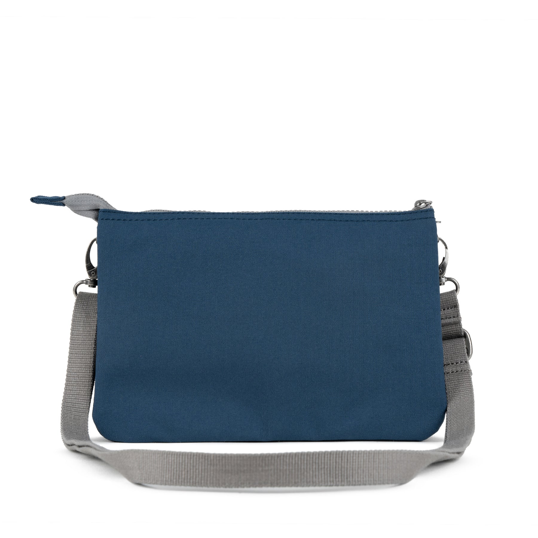 ROKA Carnaby Crossbody Deep Blue XL Recycled Canvas Bag - OS