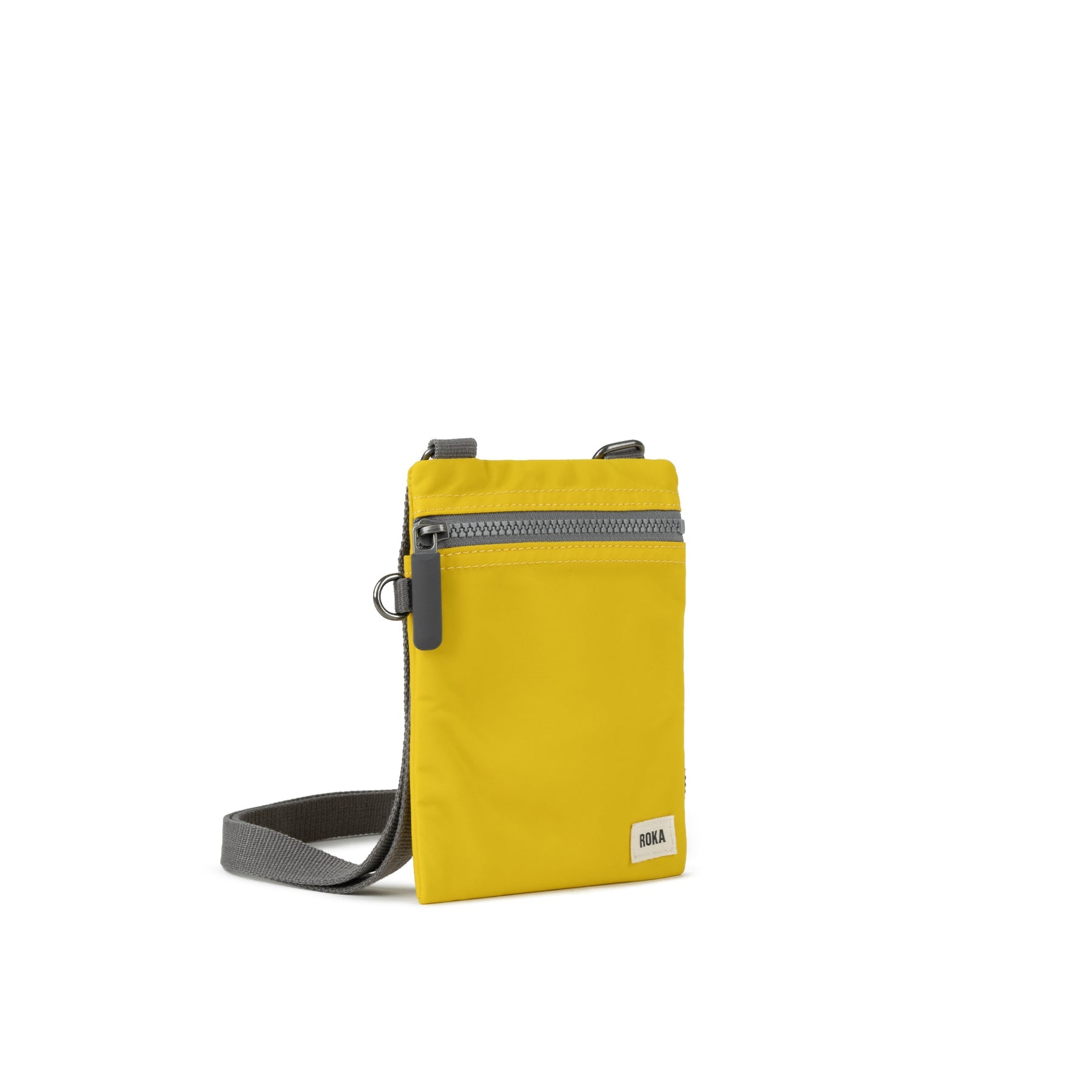 ROKA Chelsea Mustard One Size Recycled Nylon Bag - OS