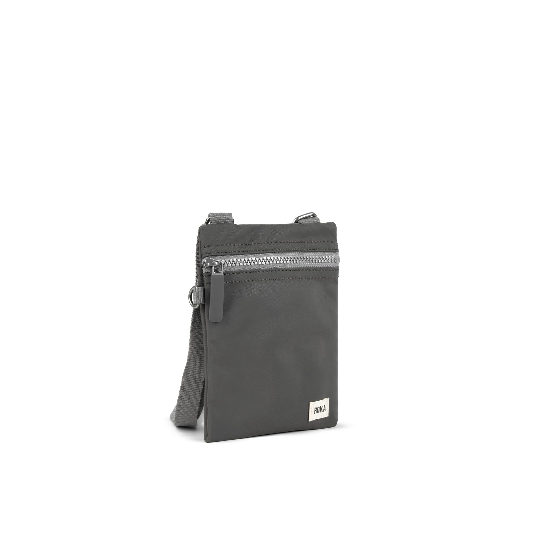 ROKA Chelsea Graphite Recycled Nylon Bag - OS