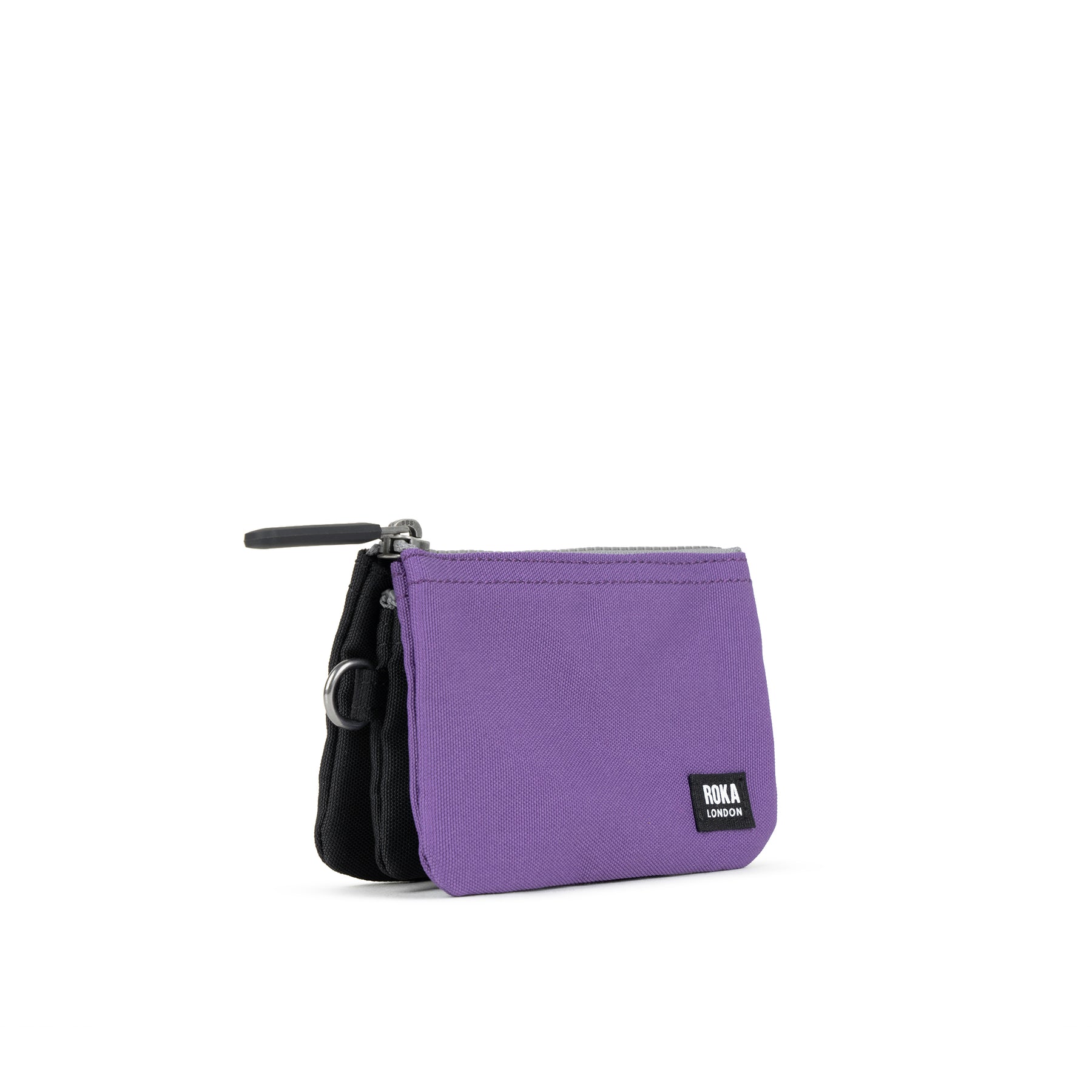 ROKA Black Label Carnaby Imperial Purple Small Recycled Canvas Bag - OS