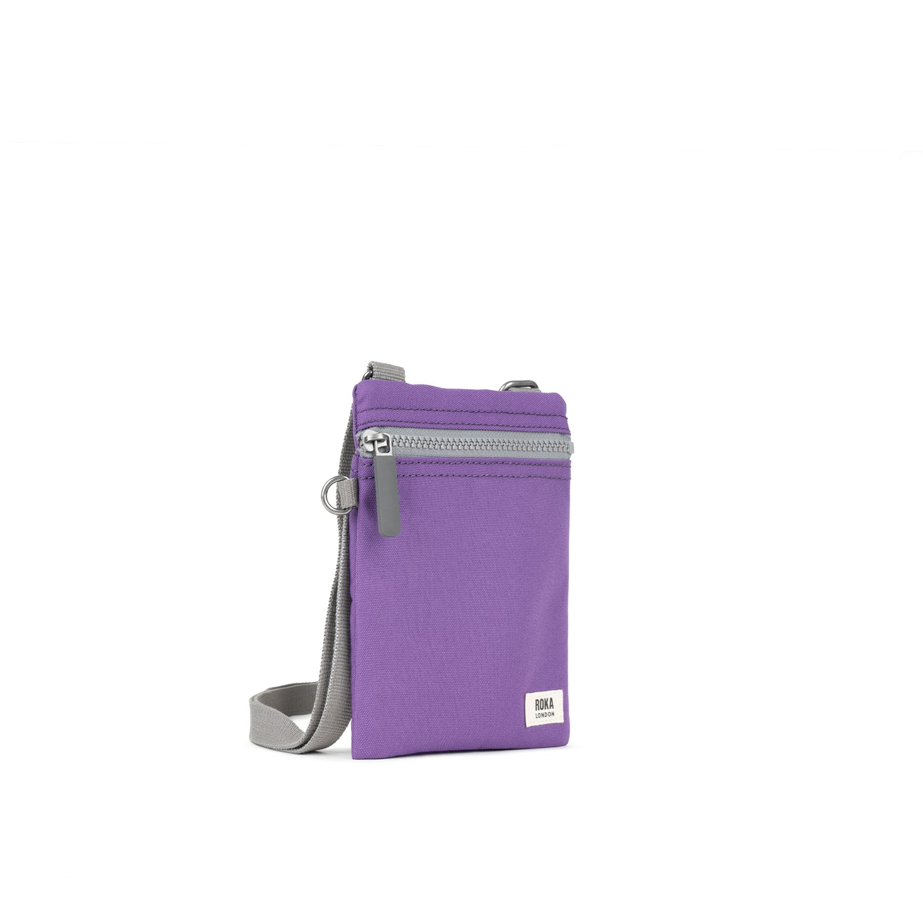 ROKA Chelsea Imperial Purple Recycled Canvas Bag - OS