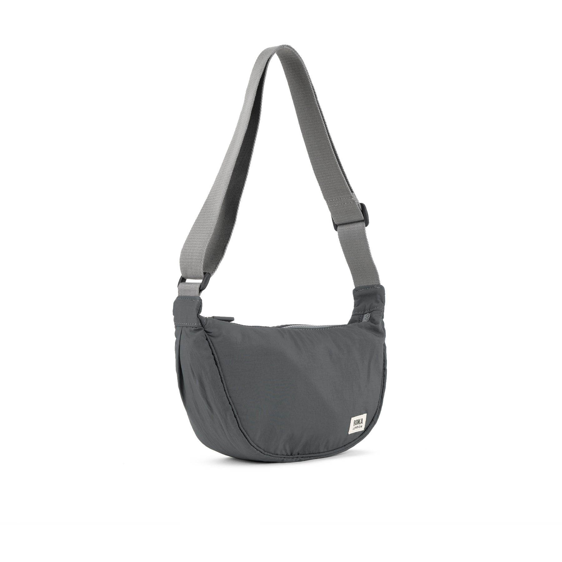 ROKA Farringdon Charcoal Recycled Taslon Bag - OS