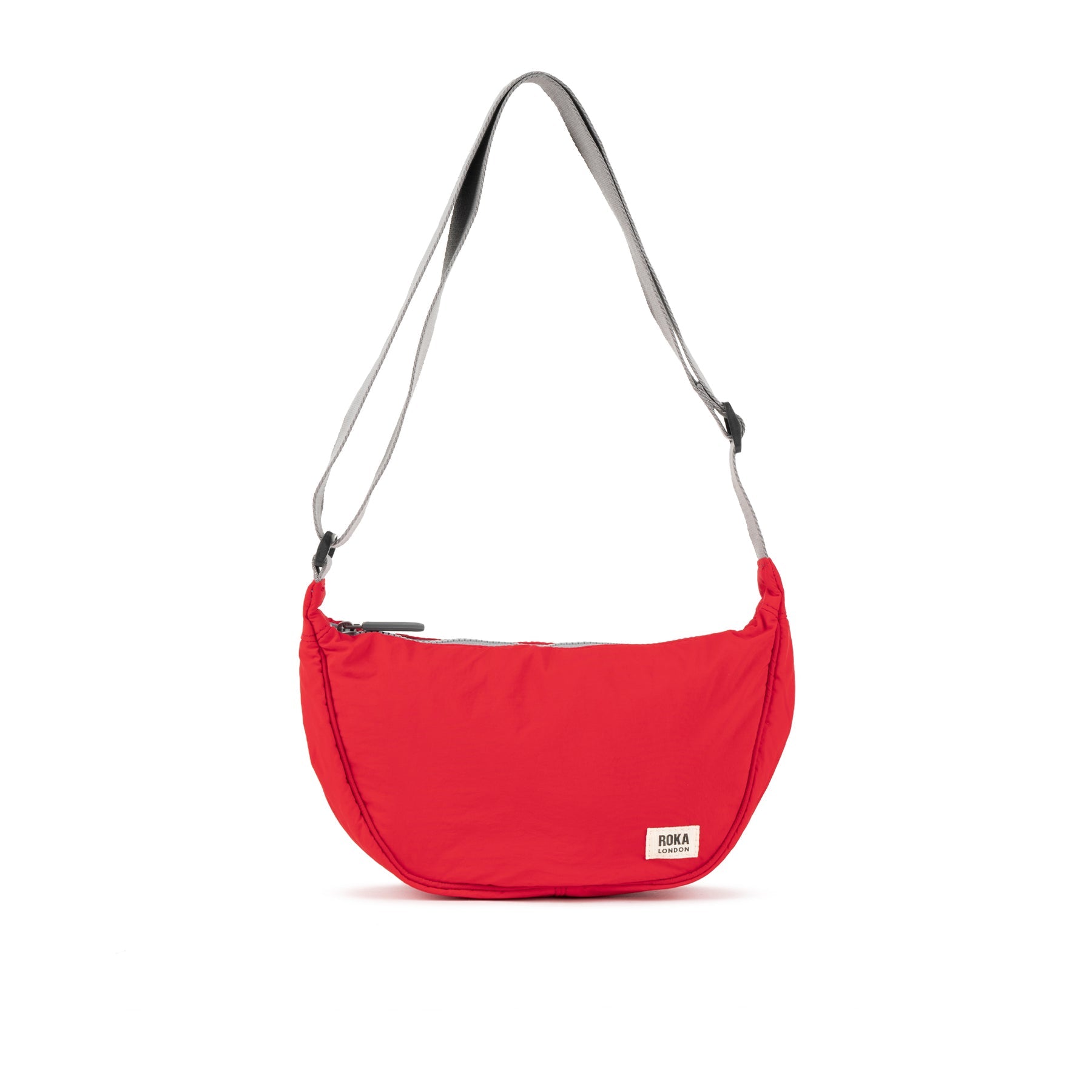 ROKA Farringdon Cranberry Recycled Taslon Bag - OS