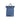 ROKA Finchley A Burnt Blue Medium Recycled Canvas Bag - OS