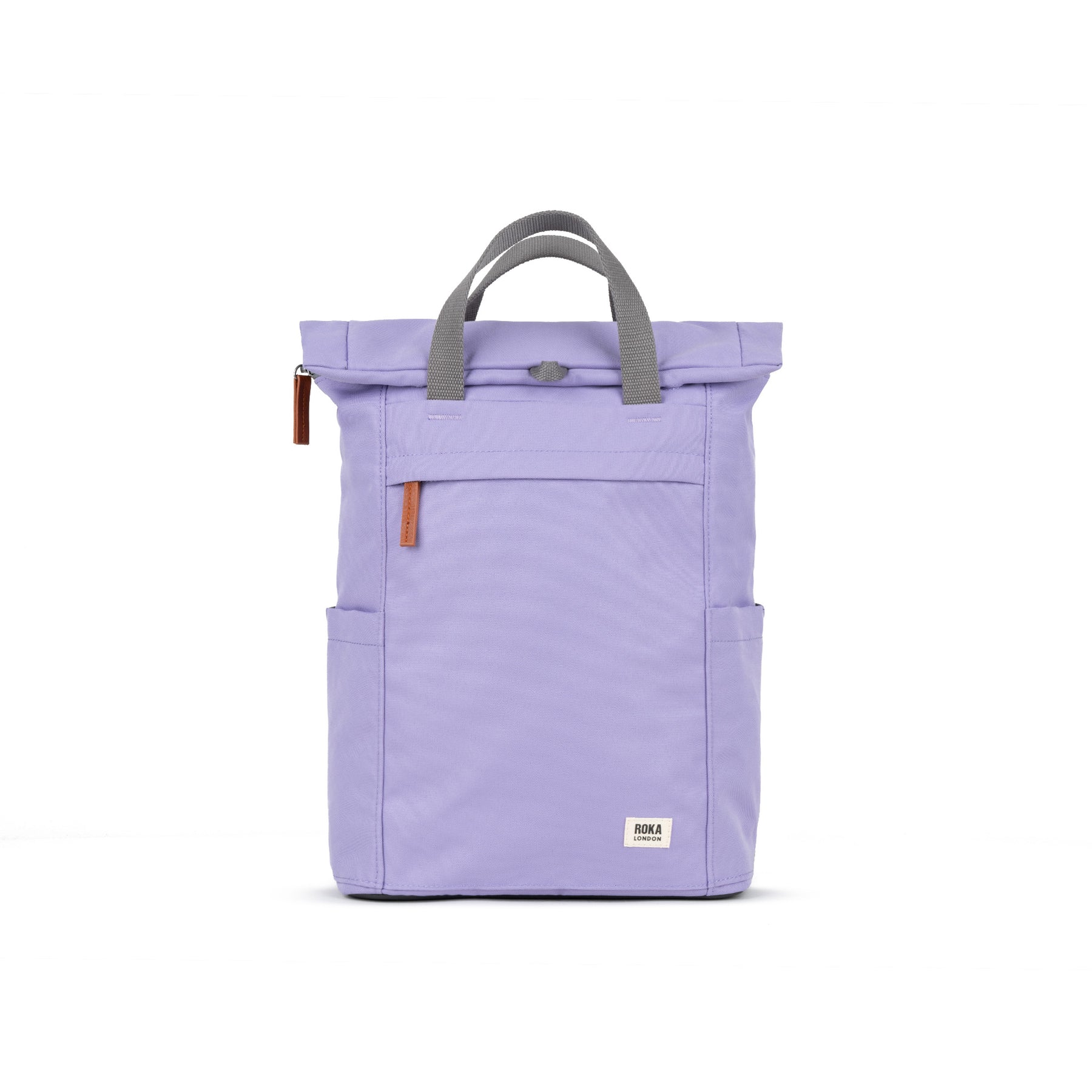 ROKA Finchley A Lavender Medium Recycled Canvas Bag