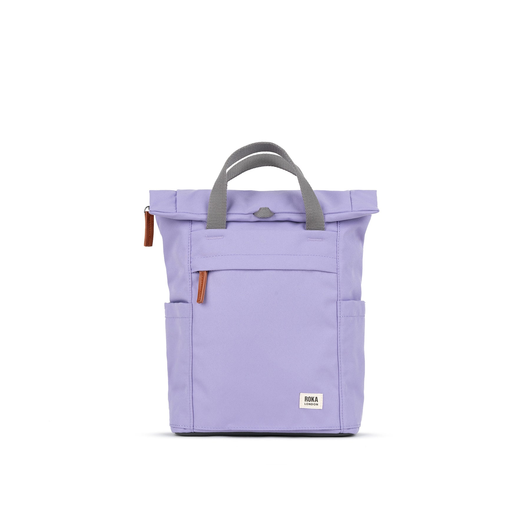 ROKA Finchley A Lavender Small Recycled Canvas Bag