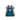 ROKA Mala reciklirana platnena torba Finchley A Sapphire